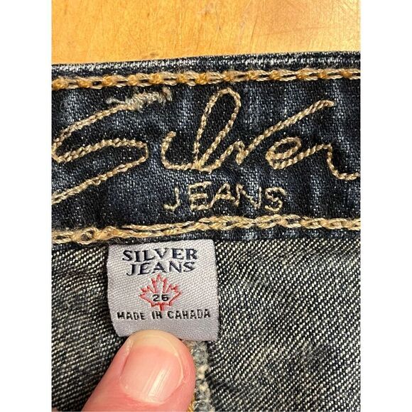 Silver Jeans Bootcut Size 26 Dark Wash (3236) - Picture 9 of 11